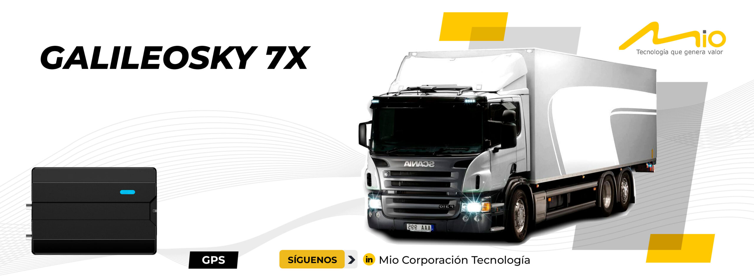 Mio Corporación Tecnología S.A.C. - Galileosky-7x - Localizador GPS personalizable con antenas internas y externas.
